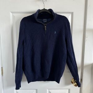 Vintage Men’s Ralph Lauren polo sweater 1/4 zip